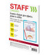 Бумага белая А4, 80 г/м2, 100 л., STAFF 