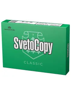 Бумага офисная А4, 80 г/м2, 500 л., марка С, SVETOCOPY CLASSIC, Россия, 146% (CIE)