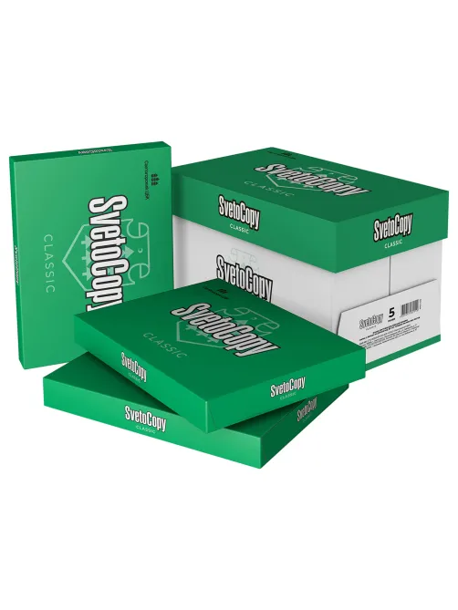 Бумага офисная БОЛЬШОГО ФОРМАТА (297х420), А3, 80 г/м2, 500 л., марка С, SVETOCOPY CLASSIC, 146% (CIE)