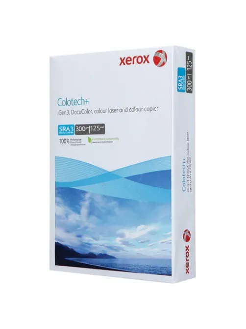Бумага для цветной лазерной печати SRA3, 300 г/м2, 125 л., XEROX COLOTECH+, Австрия, 161% CIE, 003R97554