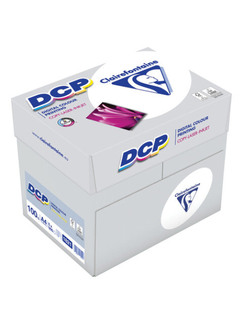 Бумага для лазерной и струйной печати А4, 100 г/м2, 500 л., марка А++, CLAIREFONTAINE, Франция, 170% CIE, 1821C