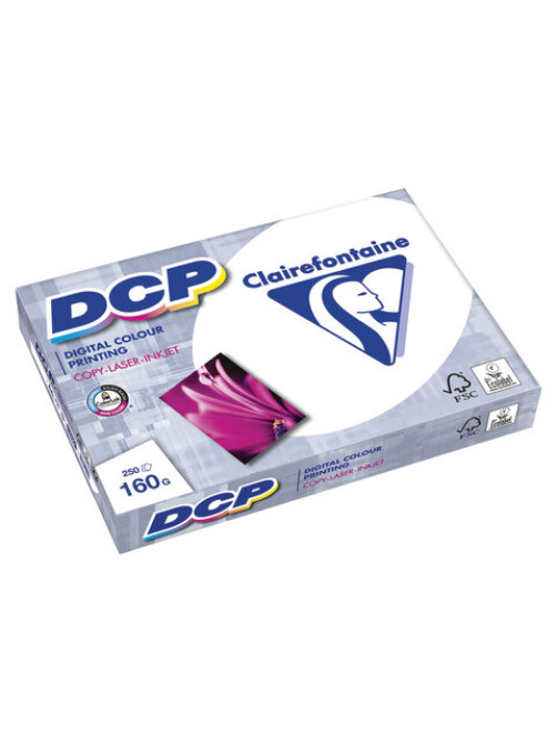 Бумага для лазерной и струйной печати А3, 160 г/м2, 250 л., марка А++, CLAIREFONTAINE, Франция, 170% CIE, 1843C
