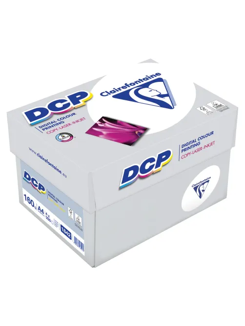 Бумага для лазерной и струйной печати А4, 160 г/м2, 250 л., марка А++, CLAIREFONTAINE, Франция, 170% CIE, 1842C