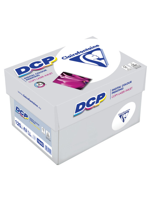 Бумага для лазерной и струйной печати А3, 120 г/м2, 250 л., марка А++, CLAIREFONTAINE, Франция, 170% CIE, 1845C