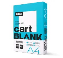 Бумага для цветной лазерной печати А4, ПЛОТНАЯ 200 г/м2, 200 л., CARTBLANK DIGI, 145% (CIE)
