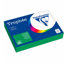 Бумага цветная CLAIREFONTAINE, А4, 80 г/м2, 500 л., интенсив, травяной, Франция, 1991C, 1991PC