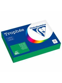 Бумага цветная CLAIREFONTAINE, А4, 80 г/м2, 500 л., интенсив, травяной, Франция, 1991C, 1991PC