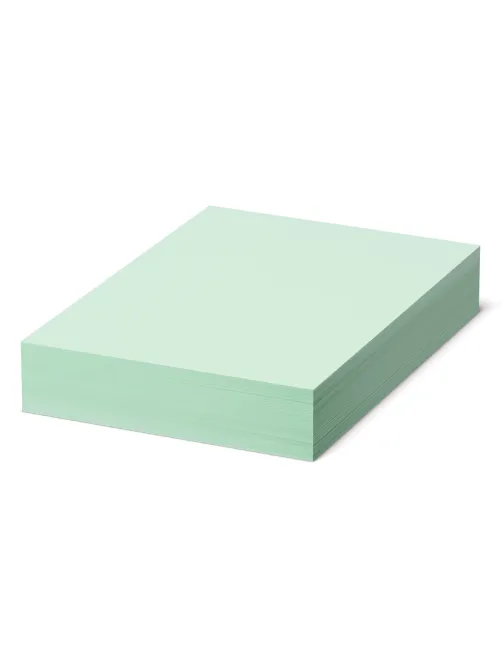 Бумага цветная BRAUBERG, А4, 80 г/м2, 500 л., пастель, зеленая, для офисной техники, 115221