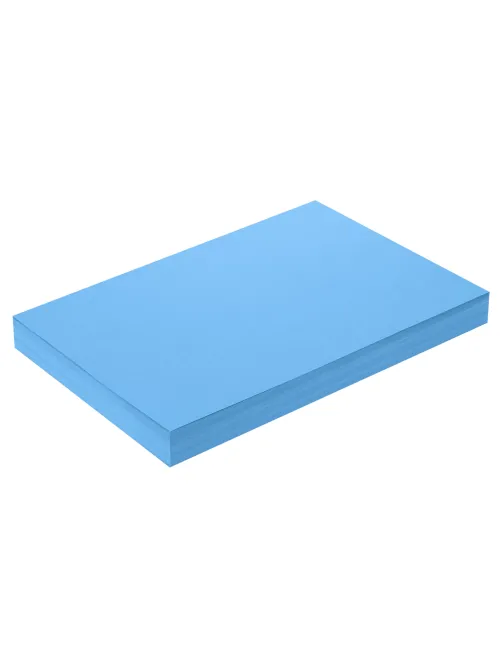 Бумага цветная ПЛОТНАЯ BRAUBERG, А4 160 г/м2, 250 л., синяя, интенсив, для печати, творчества, 116673