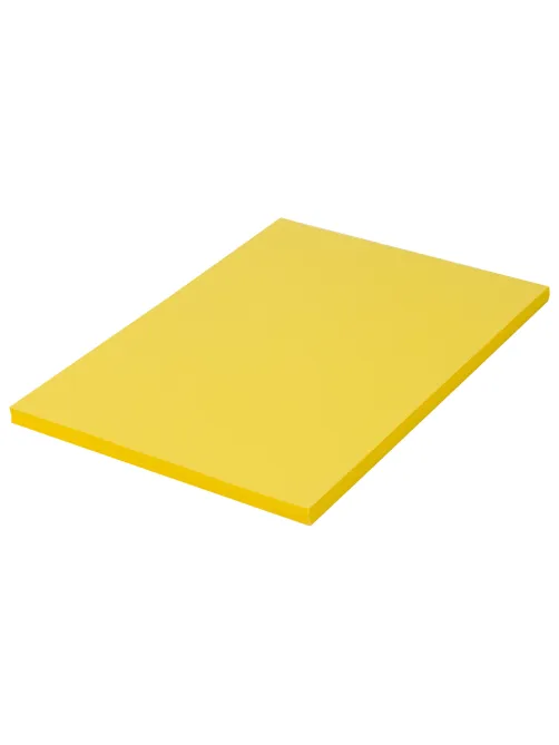 Бумага цветная BRAUBERG, А4, 80 г/м2, 100 л., интенсив, желтая, для офисной техники, 112450