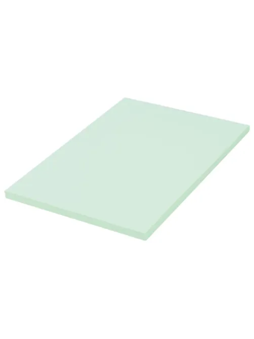 Бумага цветная BRAUBERG, А4, 80 г/м2, 100 л., пастель, зеленая, для офисной техники, 112444