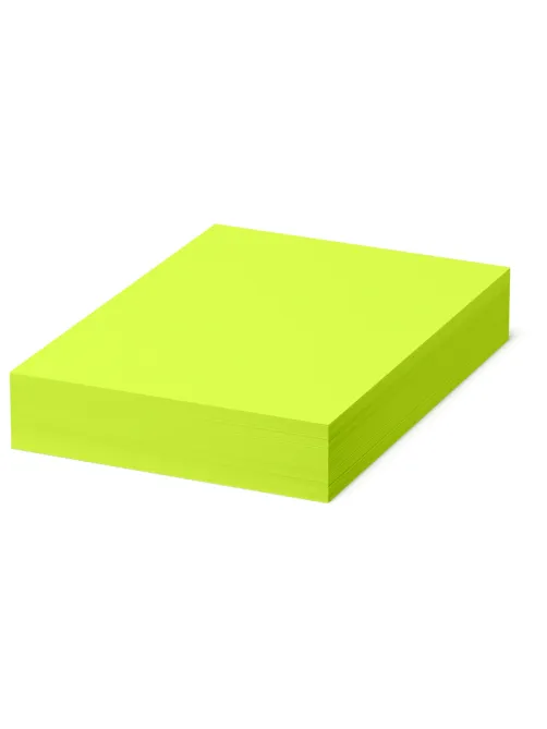 Бумага цветная CLAIREFONTAINE, А4, 80 г/м2, 500 л., неон, желтый, Франция, 2977PC