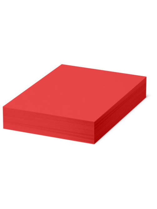 Бумага цветная CLAIREFONTAINE, А4, 80 г/м2, 500 л., интенсив, кораллово-красный, Франция, 8175PC