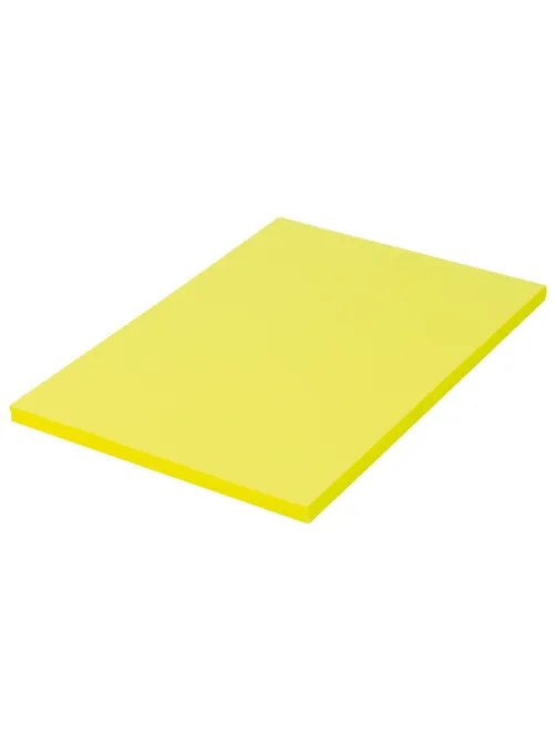 Бумага цветная BRAUBERG, А4, 80 г/м2, 100 л., медиум, желтая, для офисной техники, 112454