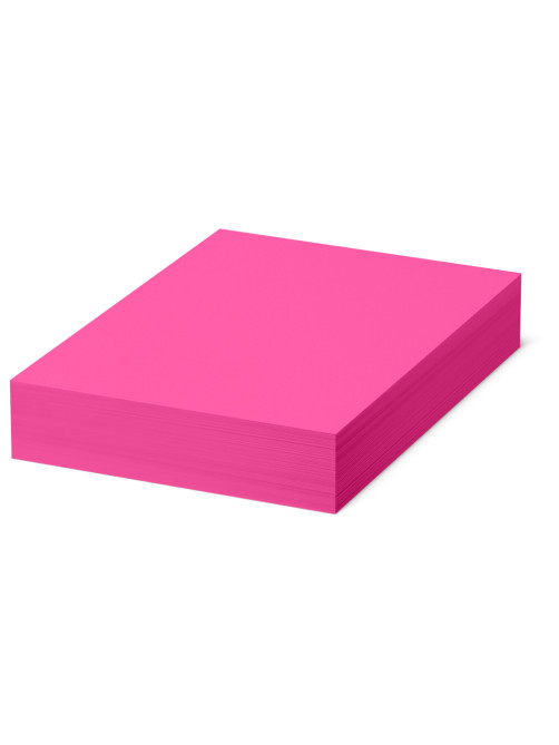 Бумага цветная CLAIREFONTAINE, А4, 80 г/м2, 500 л., неон, розовый, Франция, 2973PC