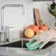 Губки для посуды 9,6х6,4х2,7 см, КОМПЛЕКТ 10 шт., MAXI, поролон с абразивным слоем, LAIMA К0003, 601552