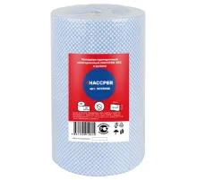 Протирочный нетканый материал многоразовый HACCPER 365, 250 листов, 34х40 см, 110 г/м2, 901365B
