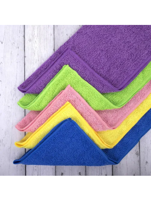 Салфетки из МИКРОФИБРЫ 30х30 см MULTI COLOUR, big pack, КОМПЛЕКТ 10 шт., 180 г/м2, LAIMA HOME, 607794