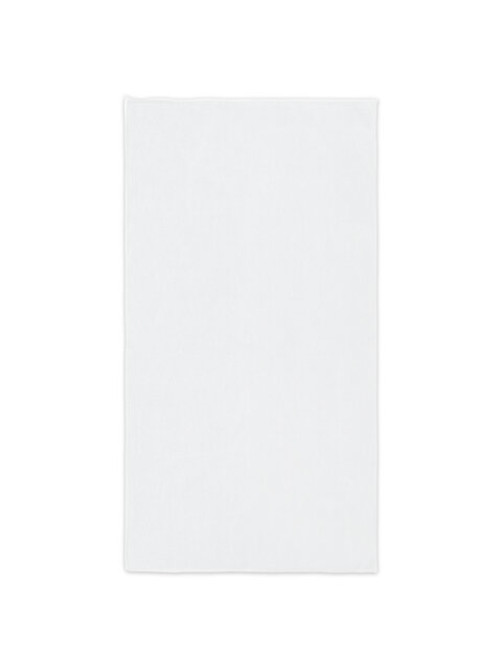 Салфетка из МИКРОФИБРЫ 50х100 см, WHITE ULTRA DENSE OVERLOCK, белая, 280 г/м2, LAIMA HOME, 608226