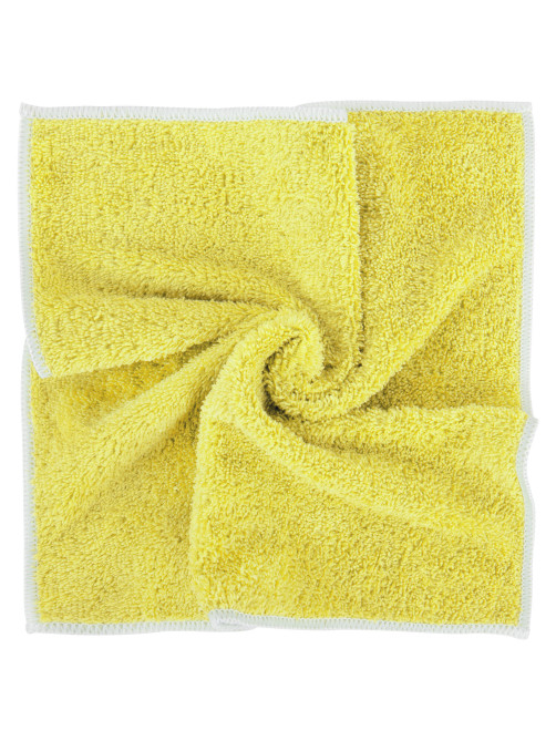 Салфетки из МИКРОФИБРЫ 30х30 см, КОМПЛЕКТ 3 шт., OVERLOCK MULTI COLOUR, 220 г/м2, LAIMA HOME, 608221
