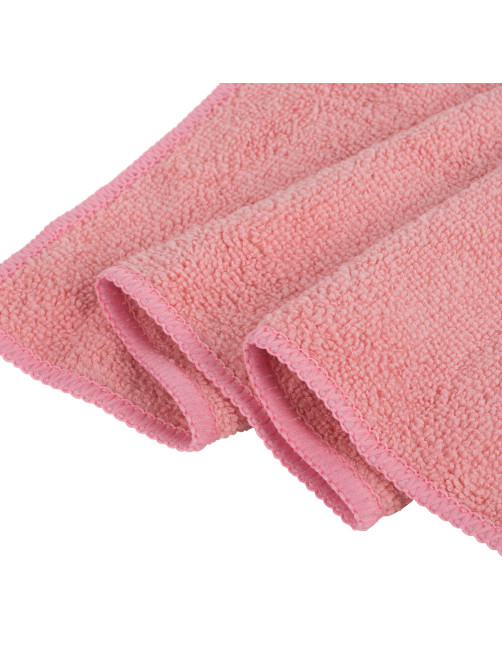 Салфетка из МИКРОФИБРЫ универсальная 40х40 см, КОМПЛЕКТ 4 шт., MULTI PRO COLOUR, 280 г/м2, LAIMA, 607793