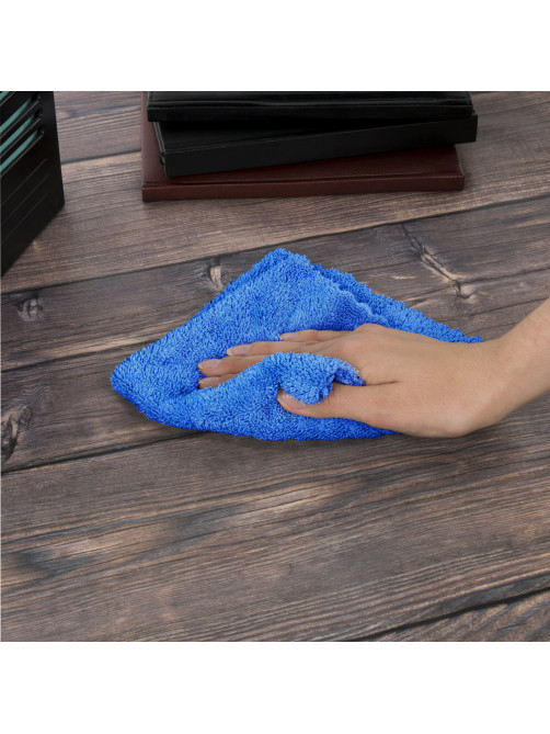 Салфетки из МИКРОФИБРЫ 25х25 см, КОМПЛЕКТ 5 шт., ULTRASONIC MULTI COLOUR, 220 г/м2, LAIMA HOME, 608216