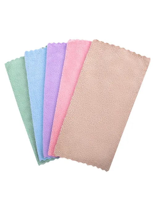 Салфетки из МИКРОФИБРЫ ПЛЮШЕВОЙ 30х30 см, КОМПЛЕКТ 10 шт., PASTEL, ассорти, 250 г/м2, LAIMA HOME, 608445