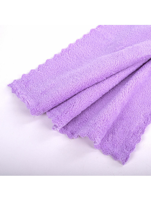 Салфетки из МИКРОФИБРЫ ПЛЮШЕВОЙ 30х30 см, КОМПЛЕКТ 20 шт., PASTEL, ассорти, 250 г/м2, LAIMA HOME, 608444