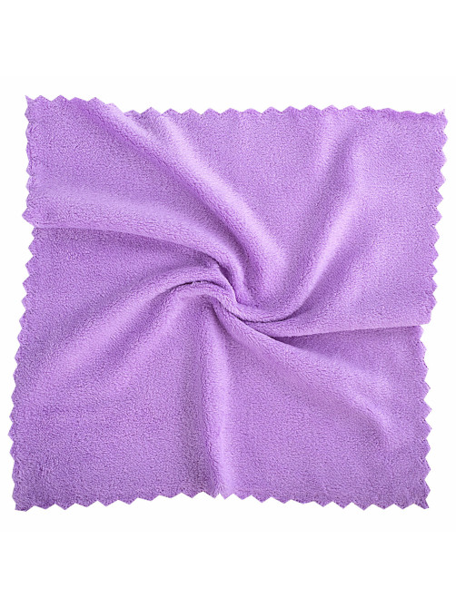 Салфетки из МИКРОФИБРЫ ПЛЮШЕВОЙ 30х30 см, КОМПЛЕКТ 20 шт., PASTEL, ассорти, 250 г/м2, LAIMA HOME, 608444