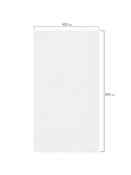 Салфетка из МИКРОФИБРЫ 40х80 см, WHITE ULTRA DENSE OVERLOCK, белая, 280 г/м2, LAIMA HOME, 608227