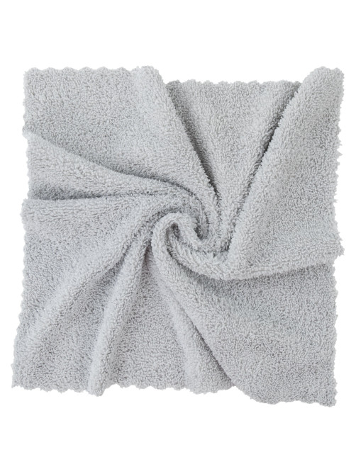 Салфетки из МИКРОФИБРЫ 30х30 см, КОМПЛЕКТ 3 шт., ULTRASONIC GREY COLOUR, 220 г/м2, LAIMA HOME, 608217