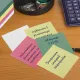 Блок для записей проклеенный, 8х8х3 см, плотность 65 г/м2, цветной, STAFF, 120384