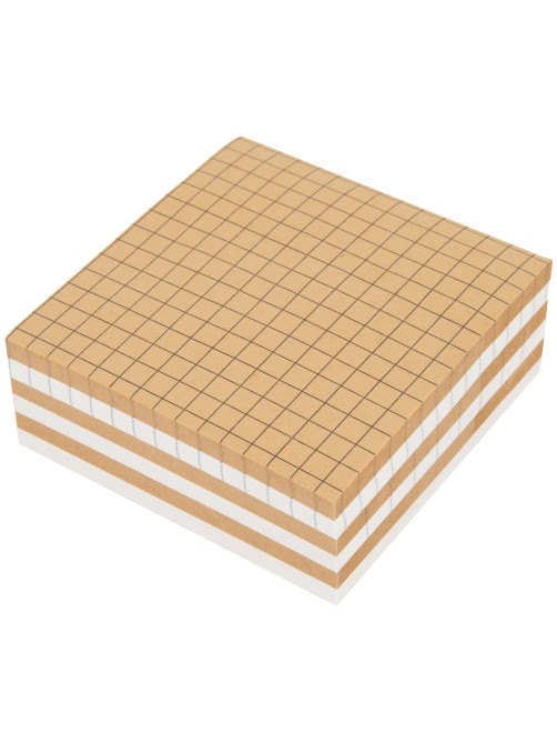 Блок самоклеящийся крафтовый (стикеры) BRAUBERG, MULTI KRAFT 76х76 мм, 300 листов, 115209