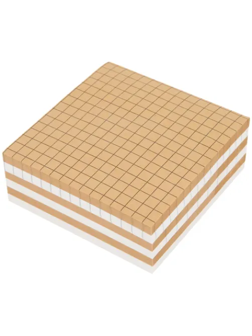 Блок самоклеящийся крафтовый (стикеры) BRAUBERG, MULTI KRAFT 76х76 мм, 300 листов, 115209