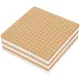Блок самоклеящийся крафтовый (стикеры) BRAUBERG, MULTI KRAFT 76х76 мм, 300 листов, 115209