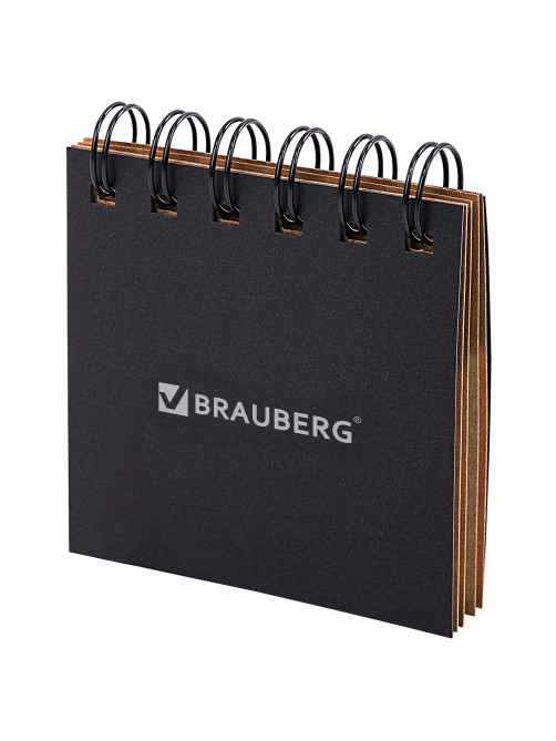 Закладки клейкие в книжке BRAUBERG PASTEL 200 штук: 50х15 мм 5 цветов х 25 листов, 50х75 мм 3 цвета х 25 листов, 115582