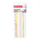 Закладки клейкие, выделители текста, BRAUBERG ULTRA PATTERN COLOR, 135х5 мм, 160 штук (8 цветов х 20 листов), 116687