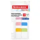 Закладки клейкие пастельные BRAUBERG PASTEL, пластиковые, 45х25 мм, 6 цветов х 20 листов, 115580
