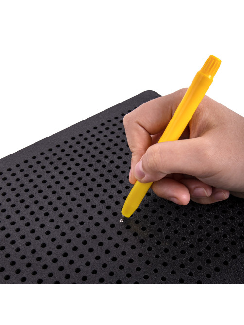 Магнитный планшет доска MAGPAD MAX для рисования 25х28 см, 713 шариков, BRAUBERG KIDS, 664922