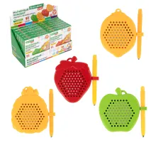 Магнитный планшет MAGPAD MINI для рисования 9х11,5 см, 91 шарик, ассорти, BRAUBERG KIDS, 665106