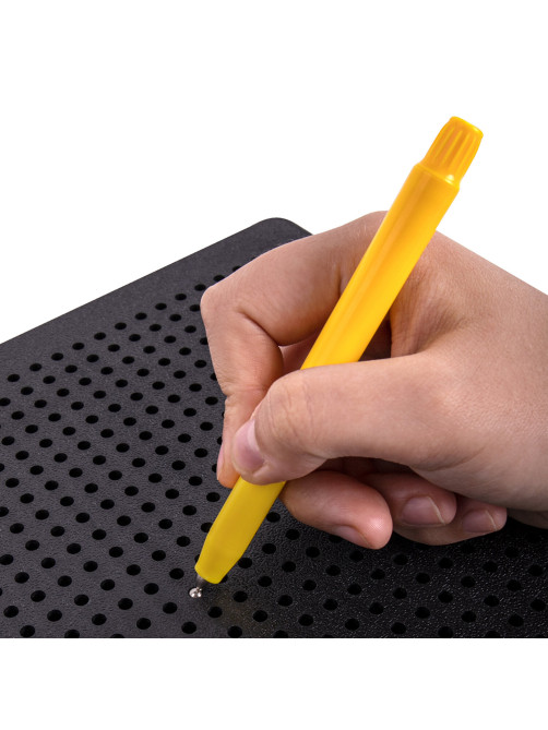 Магнитный планшет-доска MAGPAD MEDIUM для рисования 17х21 см, 380 шариков, BRAUBERG KIDS, 664921