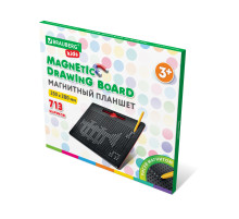 Магнитный планшет доска MAGPAD MAX для рисования 25х28 см, 713 шариков, BRAUBERG KIDS, 664922