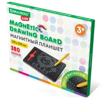Магнитный планшет-доска MAGPAD MEDIUM для рисования 17х21 см, 380 шариков, BRAUBERG KIDS, 664921