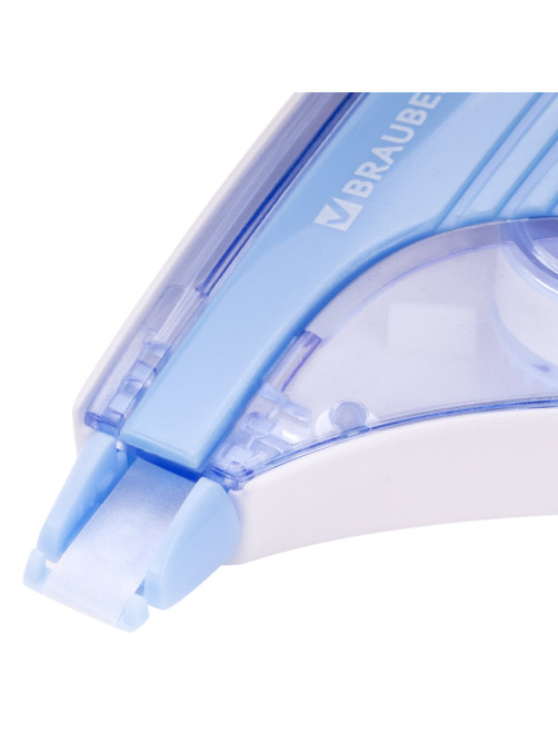 Корректирующая лента BRAUBERG ULTRA, 5 мм х 12 м, корпус бело-голубой, блистер, 229064
