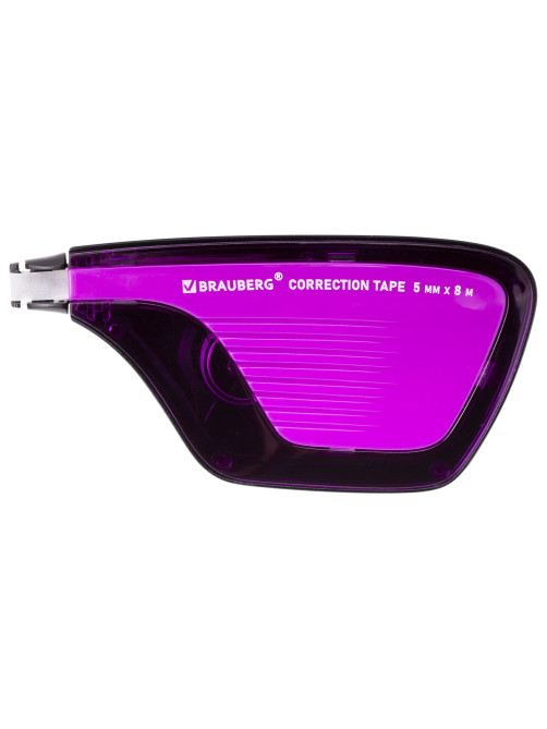 Корректирующая лента BRAUBERG ULTRA COLOR, 5 мм х 8 м, корпус ассорти, дисплей, 229065