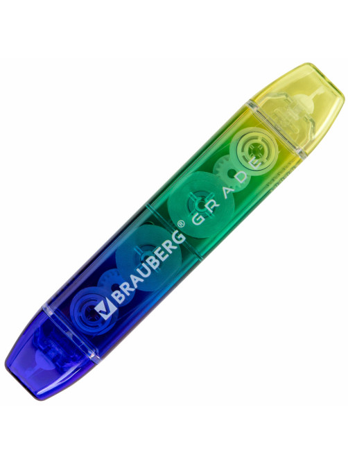 Корректирующая лента двусторонняя 5 мм x 10 м, КОМПЛЕКТ 3 штуки, BRAUBERG 