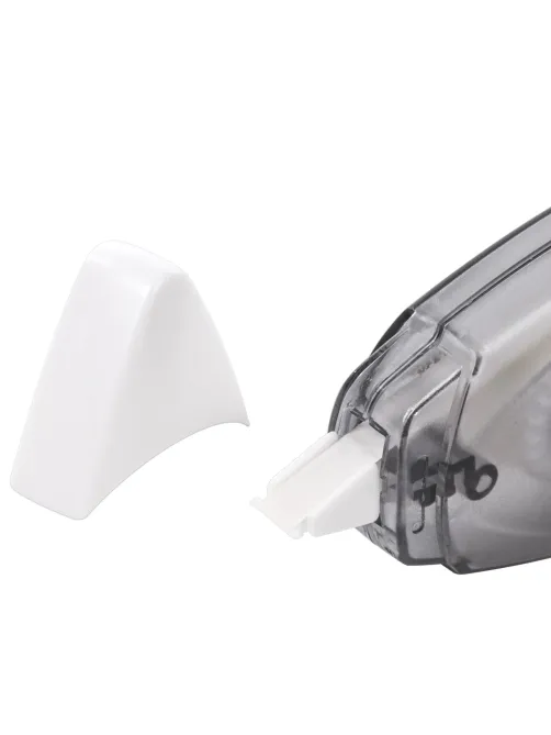 Корректирующая лента BRAUBERG BLACK&WHITE, 5 мм х 8 м, корпус черный тонированный, механизм перемотки, блистер, 227800