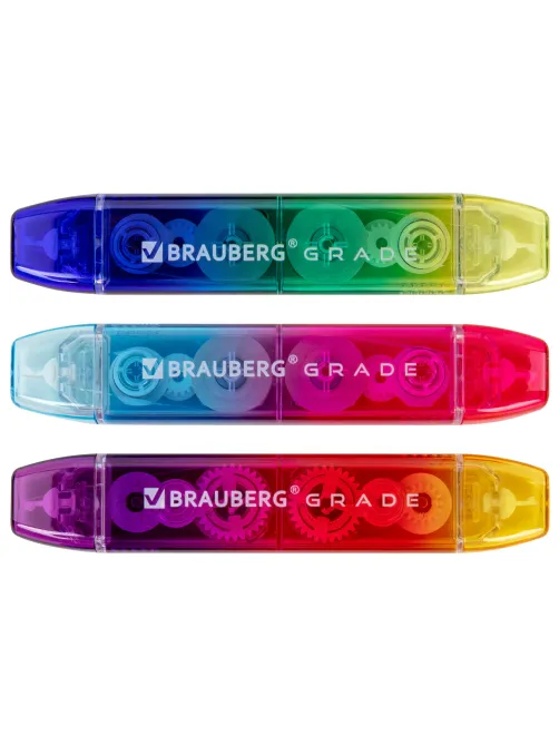 Корректирующая лента двусторонняя 5 мм x 10 м, BRAUBERG 