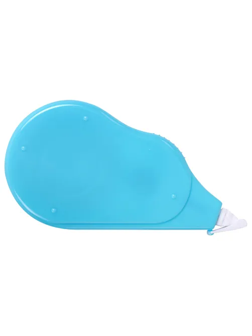 Корректирующая лента BRAUBERG MAXI PLUS, 5 мм х 25 м, механизм перемотки, корпус голубой, блистер, 272500