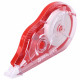 Корректирующая лента BRAUBERG MAXI PLUS, 5 мм х 25 м, механизм перемотки, корпус красный, блистер, 272501